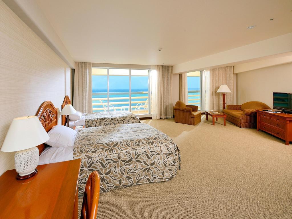 Rizzan Sea Park Hotel Tancha Bay Onna Eksteriør billede